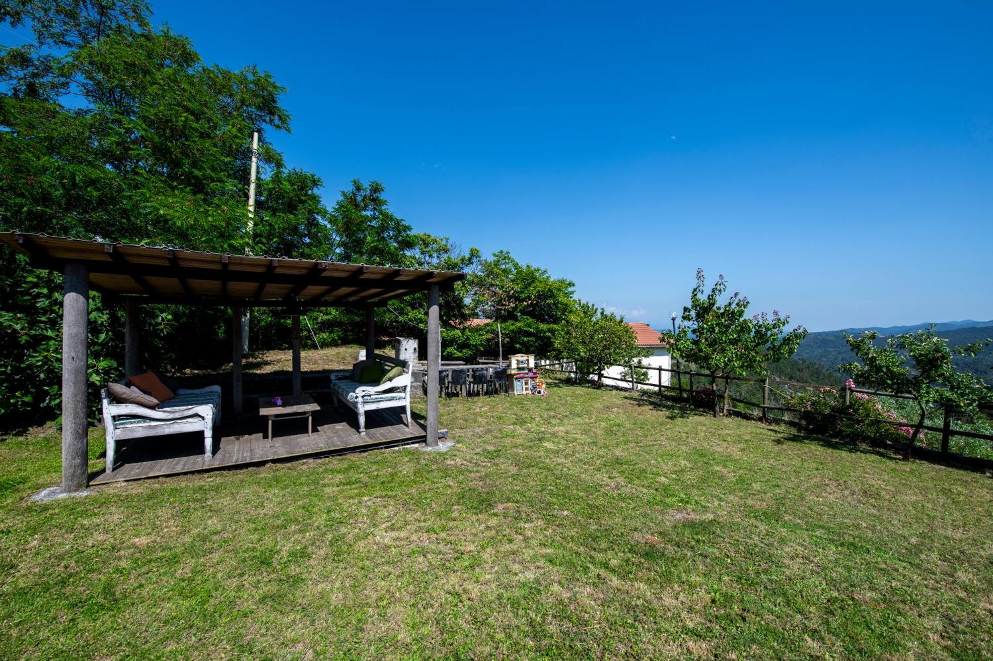 211 - Appartamento Acacia, Terrazza Giardino E Piscina 카로 외부 사진